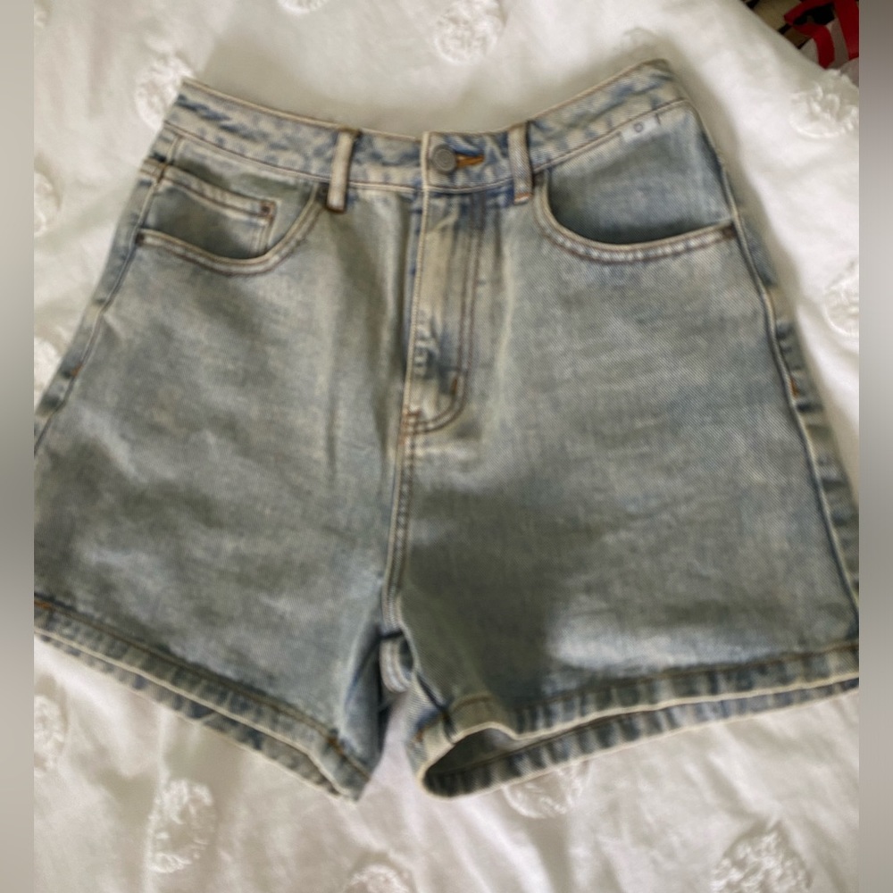 Rhythm Denim High Waisted Shorts